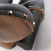 Valentino Garavani Rockstuds Leather Ankle Boots in Black, Size 37.5 EU Secondhand
