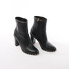 Valentino Garavani Rockstuds Leather Ankle Boots in Black, Size 37.5 EU Secondhand