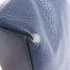 Valentino Garavani Rockstud Leather Shoulder Bag in Navy Blue Secondhand