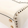 Valentino Garavani Rockstud Leather 2Way Handbag in Beige Secondhand