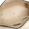 Valentino Garavani Rockstud Leather 2Way Handbag in Beige Secondhand