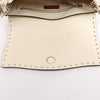 Valentino Garavani Rockstud Leather 2Way Handbag in Beige Secondhand