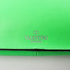 Valentino Garavani VLTN Leather Belt Bag in Green Secondhand