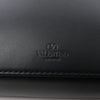 Valentino Garavani VLTN Leather Shoulder Bag in Black Secondhand