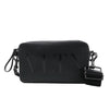Valentino Garavani VLTN Leather Shoulder Bag in Black Secondhand