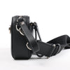 Valentino Garavani VLTN Leather Shoulder Bag in Black Secondhand