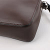 Valentino Garavani VLTN Leather Shoulder Bag in Brown Secondhand