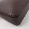 Valentino Garavani VLTN Leather Shoulder Bag in Brown Secondhand