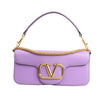 Valentino Garavani VLogo Loco 2Way Chain Handbag in Purple Secondhand