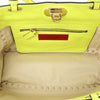 Valentino Garavani Rockstud Leather 2Way Handbag in Yellow Secondhand