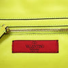 Valentino Garavani Rockstud Leather 2Way Handbag in Yellow Secondhand