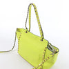 Valentino Garavani Rockstud Leather 2Way Handbag in Yellow Secondhand