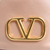 Valentino Garavani Buckets Leather 2Way Shoulder Bag in Powder Pink Secondhand