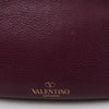 Valentino Garavani Rockstud Leather 2Way Handbag in Purple Secondhand