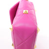 Valentino Garavani Roman Studs Leather 2-way Crossbody Bag in Pink Secondhand