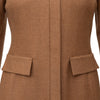 Secondhand Valentino Boutique Pleated Wool Dress - '90s