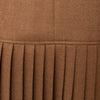 Secondhand Valentino Boutique Pleated Wool Dress - '90s