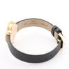 Van Cleef & Arpels Alhambra WTYB02B3 136574 YG & Leather QZ Watch with Shell-Face HH5655 Secondhand