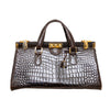Secondhand Vintage Crocodile Leather Handbag - '90s