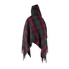 Secondhand Vivienne Westwood Hooded Tartan Poncho - '00s
