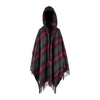 Secondhand Vivienne Westwood Hooded Tartan Poncho - '00s