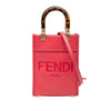 Fendi Mini Leather Sunshine Shopper Tote Secondhand