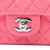 Chanel Mini Rectangular Classic Jersey Single Flap Secondhand