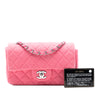 Chanel Mini Rectangular Classic Jersey Single Flap Secondhand