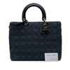 Dior Large Denim Cannage Lady Dior Secondhand