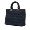 Dior Large Denim Cannage Lady Dior Secondhand