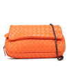 Bottega Veneta Mini Nappa Intrecciato Expandable Chain Flap Crossbody Secondhand