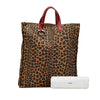 Fendi Leopard Print Canvas Tote Secondhand