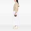 Fendi Mini Zucchino Canvas Half Moon Handbag Secondhand