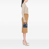 Dior Mini Metallic Calfskin Cannage Lady Dior Secondhand