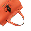 Gucci Small Calfskin Bamboo Daily Satchel Secondhand