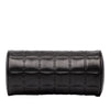 Chanel CC Chocolate Bar Lambskin Barrel Cosmetic Pouch Secondhand