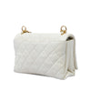 Secondhand Chanel Small Quilted Calfskin Pearl CC Accordion Flap