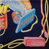 Hermès Gavroche Chevaloscope Neon Pointille Silk Scarf 45 Secondhand