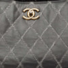 Chanel CC Quilted Calfskin Tweedy Shopping Tote Secondhand