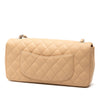 Chanel Classic Caviar East West Single Flap Secondhand