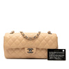 Chanel Classic Caviar East West Single Flap Secondhand