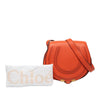Chloé Small Grained Leather Marcie Saddle Crossbody Secondhand