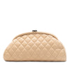 Chanel Quilted Lambskin Timeless Kisslock Clutch Secondhand