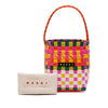 Marni Woven Plastic Basket Bag Secondhand