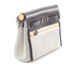 Hermès Military Toile and Vache Hunter Herbag Zip 20 Secondhand