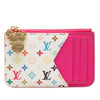Secondhand Louis Vuitton Takashi Murakami Monogram Empreinte and Monogram Multicolore Romy Card Holder