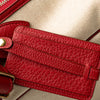 Hermès Toile and Clemence Victoria Messenger Bag Secondhand