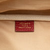Hermès Toile and Clemence Victoria Messenger Bag Secondhand