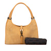 Gucci Suede Jackie Bardot Handbag Secondhand