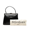 Saint Laurent Leather Top Handle Frame Bag Secondhand